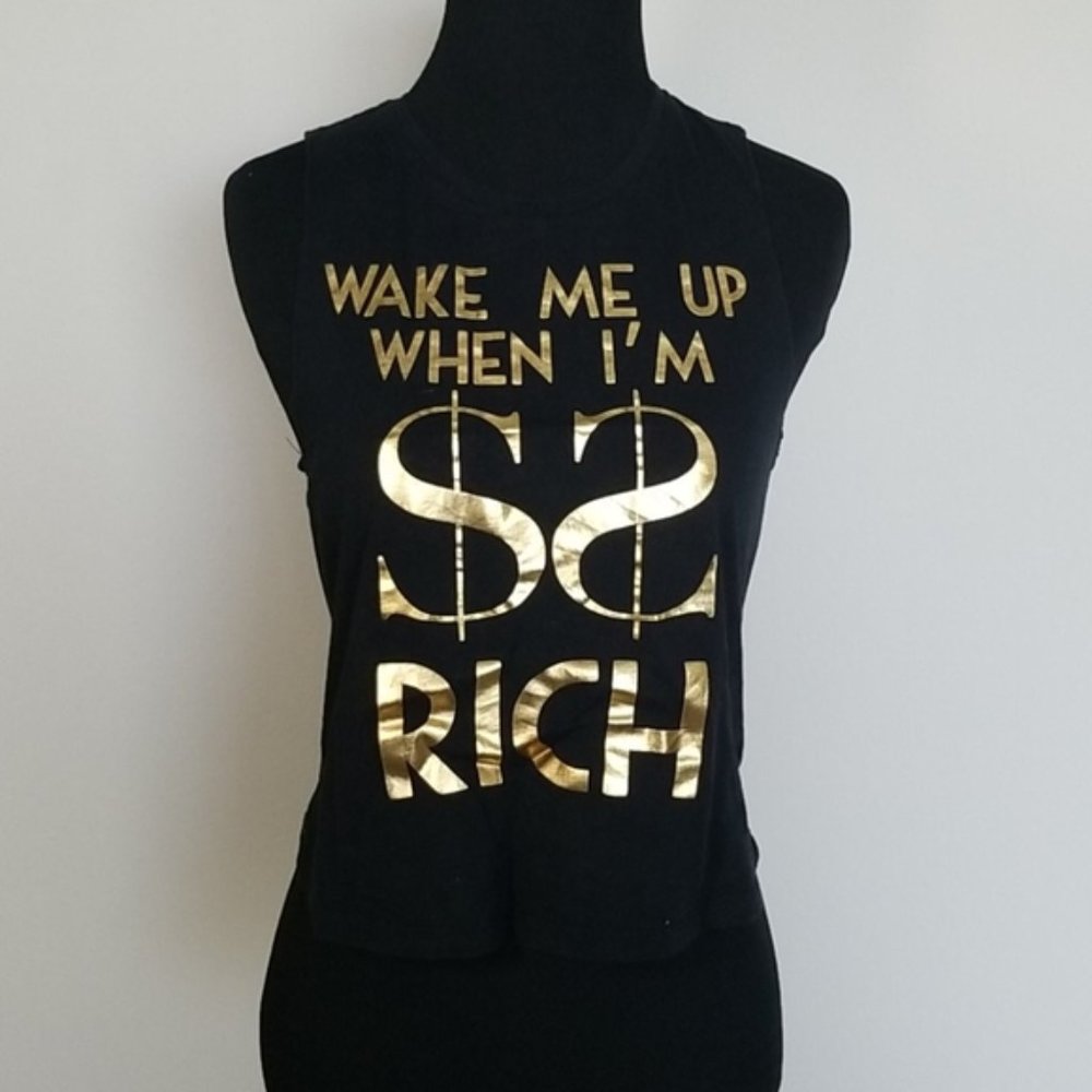 Cute Fun Statement Graphic Tee Tank Top